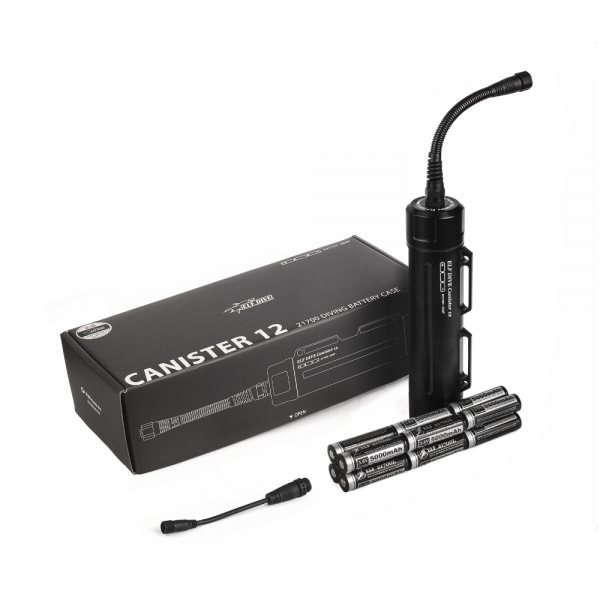 퐁당닷컴,엘프 캐니스터12,21700 배터리 케이스(3S4P) - 다이빙용,엘프,스쿠버 > 라이트 > 배터리, 충전기, 가방