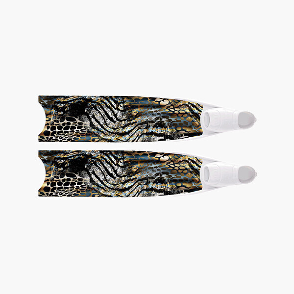 퐁당닷컴,리더핀 스킨, 화이트 풋포켓,,리더핀,프리다이빙 > 오리발 > 유리섬유핀