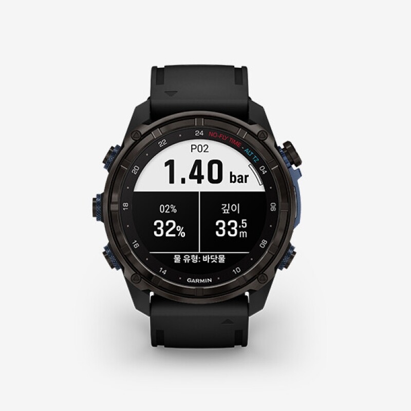 가민 디센트 Mk3i 51mm 카본그레이 DLC 티타늄 블랙