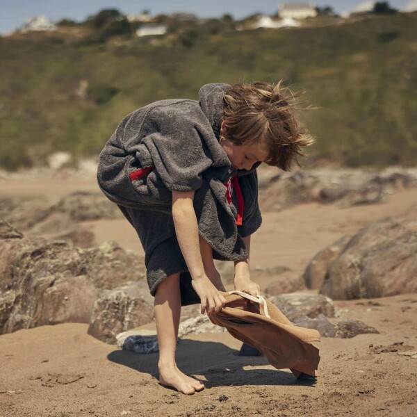 퐁당닷컴,레드 키즈 타월링 체인지 로브,영국 감성 프리미엄 레드, 포근하게 감싸주는 럭셔리 비치 판초 키즈,레드,수영, 물놀이 > 어패럴 > 판쵸, 타월