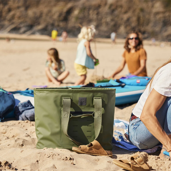 퐁당닷컴,레드 워터푸르프 토트백,영국 감성 프리미엄 레드,레드,수영, 물놀이 > 가방 > 숄더백