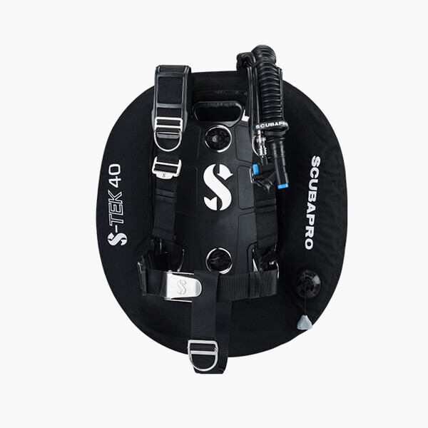 퐁당닷컴,에스텍 프로 더블 시스템, S-TEK PRO DOUBLE SYSTEM,테크니컬 다이빙의 진정한 탐험 준비 장비, S-TEK,스쿠버프로,스쿠버 > BC 백플레이트  > 더블