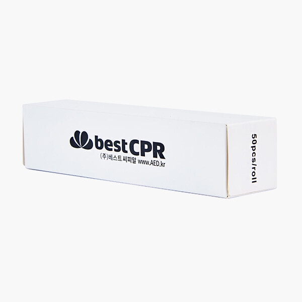 퐁당닷컴,페이스쉴드(50매),,베스트씨피알,수영, 물놀이 > CPR, 응급키트 > CPR 마네킹
