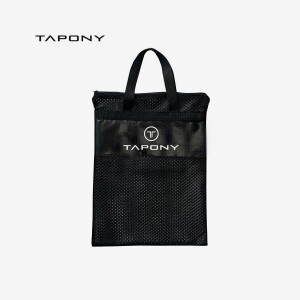 TAPONY 메쉬 오리발 숏핀가방