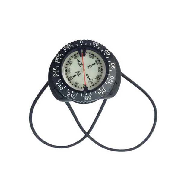 퐁당닷컴,Compass with Bungee Mount, 손목 나침반,,스쿠버포스,스쿠버 > 게이지 > 나침반