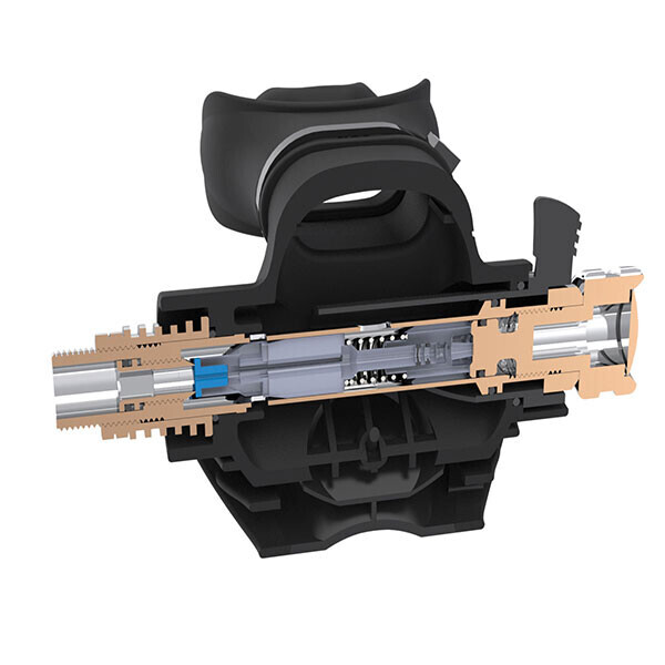 퐁당닷컴,V1 TEC2 더블 세트(밀리터리),V1 딘 ML 1단계 2개 + TEC2(rev.)2단계 밀리터리 2개 + 저압 러버호스 60cm +  저압 러버호스 200cm +  52mm 300bar SPG + 고압 호스 60cm  + 스텐싱글스냅 88mm 2개 +  호흡기 가방,텍라인,스쿠버 > 호흡기, 보조 호흡기 > 테크니컬용