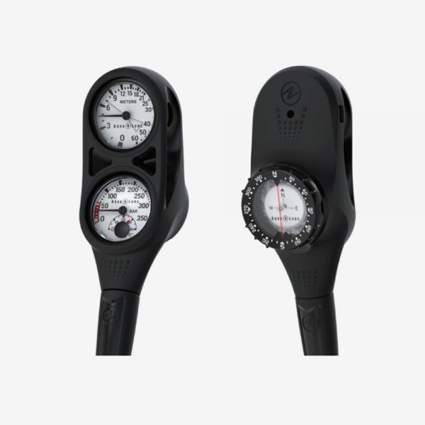 퐁당닷컴,AQG 3,,아쿠아렁,스쿠버 > 게이지 > 잔압계 + 수심계 + 콤파스